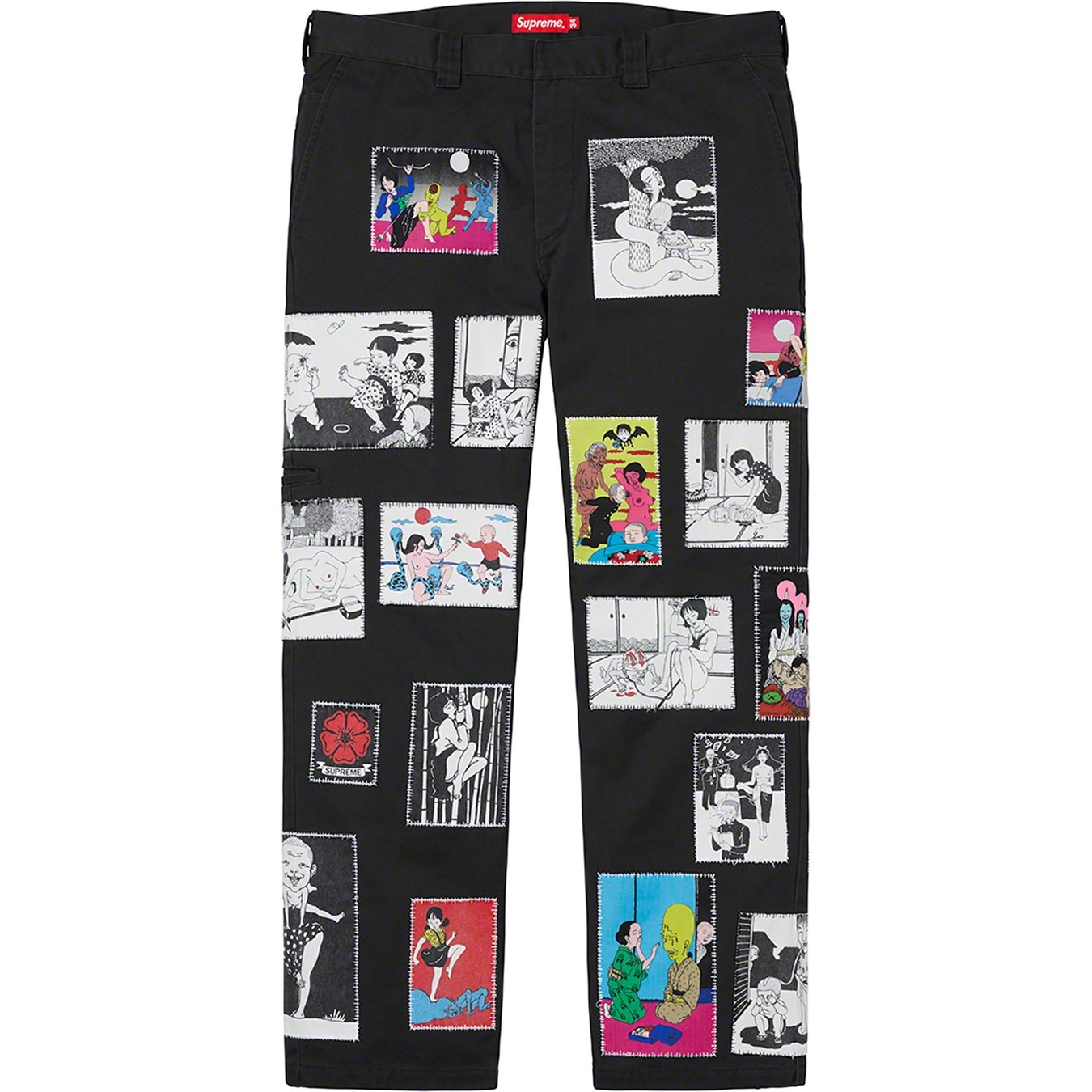 Toshio Saeki/Supreme Work Pant view 4